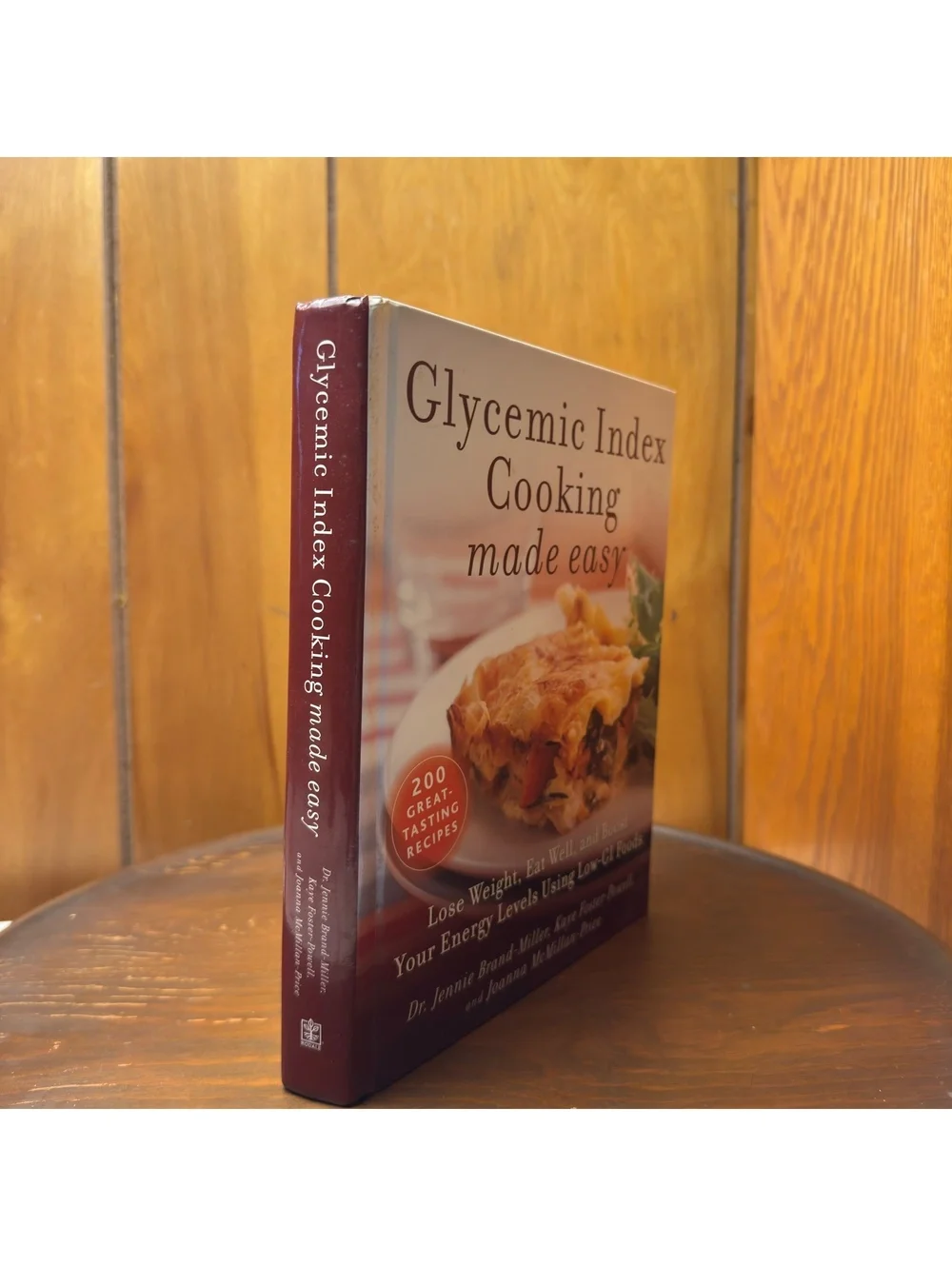 Glycemic Index Cooking Made Easy Hardcover Cookbook Low GI Recipes 2007